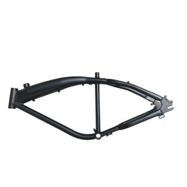 Bicycle Gas Frame 3.4L, Fuel Tank Built in 3.4L Felt Faker Frame - Black Color Motorized Gas Bicycle Frame