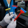 RockRose Agile Handle Mini Squeegee: Car Quarter Glass Replaceable Car