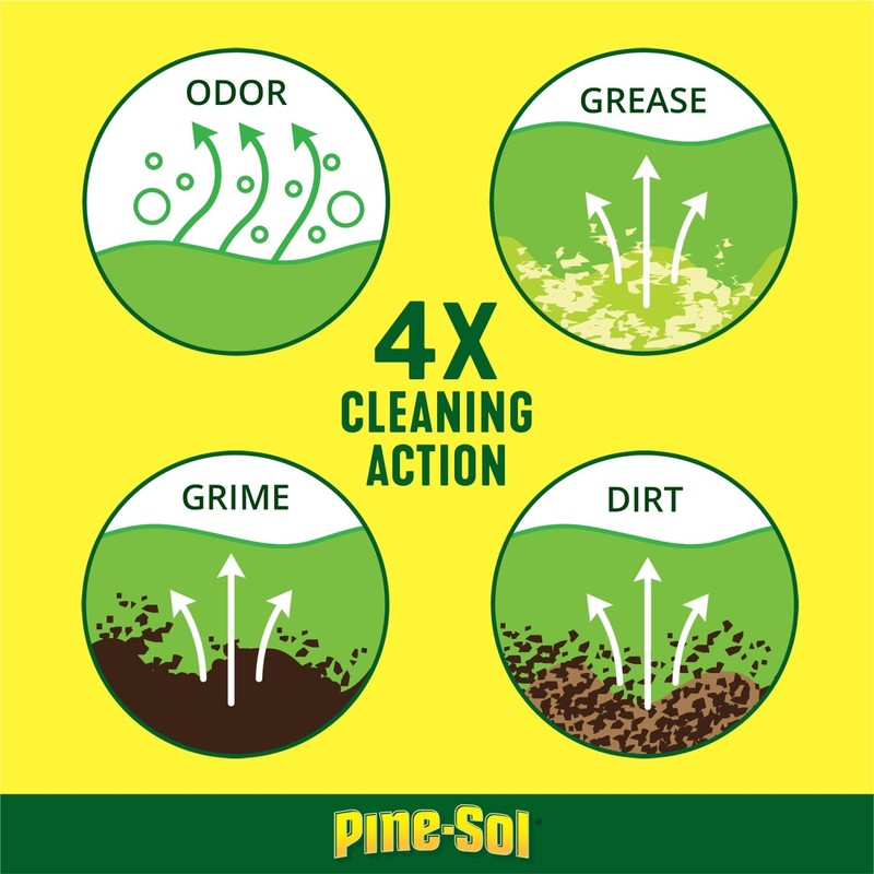 Pine-Sol All Purpose Multi-Surface Cleaner, Original Pine, 60 Ounces Each