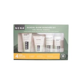 Nena Kit de cuidado de la piel natural  4 piezas esenciales para la piel diaria para mujeres y hombres  para piel seca, grasa, normal y sensible  EWG 