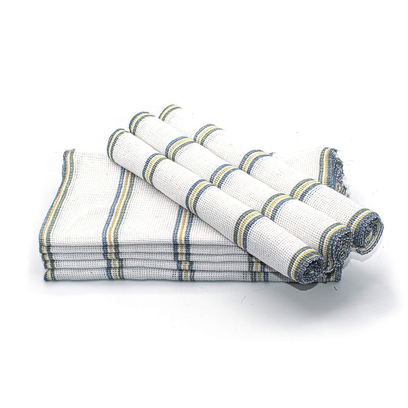 Bronwen Mathews® Dish Cloths Cleaning Hygiene 100% Cotton Antibacterial Absorbent