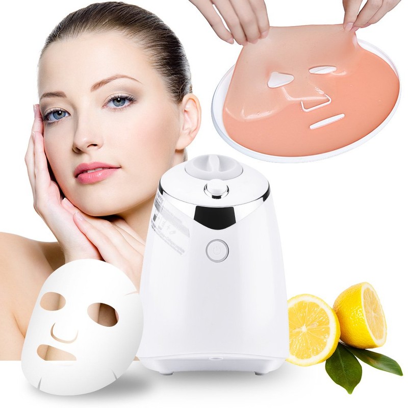 DeMoce Face Mask Maker Machine with 32 Collagen Tablets, Automatic