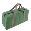 Canvas Wide Mouth Tool Storage Bag with Adjustable Shoulder Strap