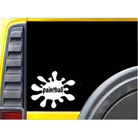 Paintball Splatter K672 6 inch sticker decal