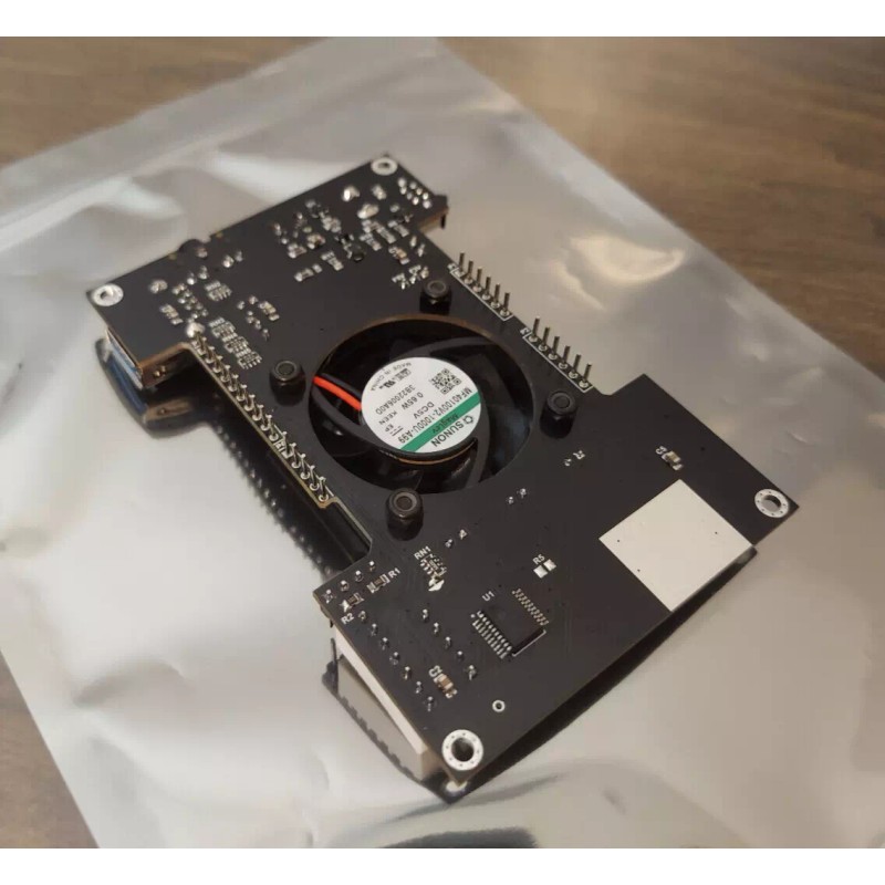 MiSTer FPGA Digital IO Board V1.2 Black w/ Fan and