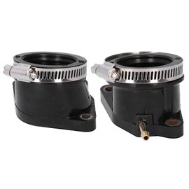 Yctze Carburettor Sleeves, 2 Pieces Intake Manifold Carburettor Sleeves 5LP-13586-01-00 5LP-13596-01-00 Replacement for Raptor 660 Yamaha 660 Raptor Carburettor Repair Kit Raptor 660 Gas Crumer