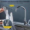 Estirar Aireador de Fregadero,Filtro Grifo Cocina Telescopico Longitud 100cm, Multifacético