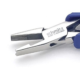 Schmitz 4317HS22 Beading Bending Pliers 140 mm - Bends Wires into Desired Shape - ESD/EGB Safe Dissipative - Inserted Pliers for Professionals - Made in Germany - Solingen