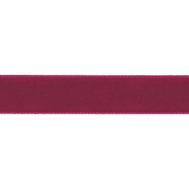 Berisfords Velvet Ribbon, Dark Red, 102 x 56 x 102 cm