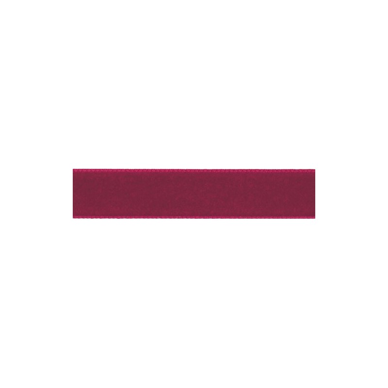 Berisfords Velvet Ribbon, Dark Red, 102 x 56 x 102