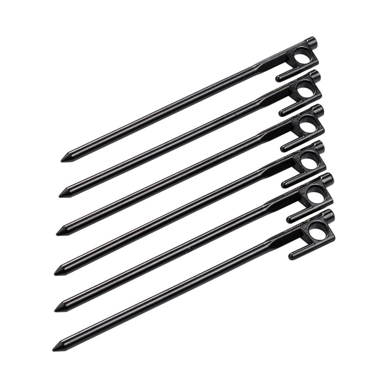 VAUDE vpe6 10985 Tent Peg Cast Iron 20 cm Black