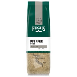 Fuchs Spices - Pepper Ground White in Recyclable Refill Bag - 60 g