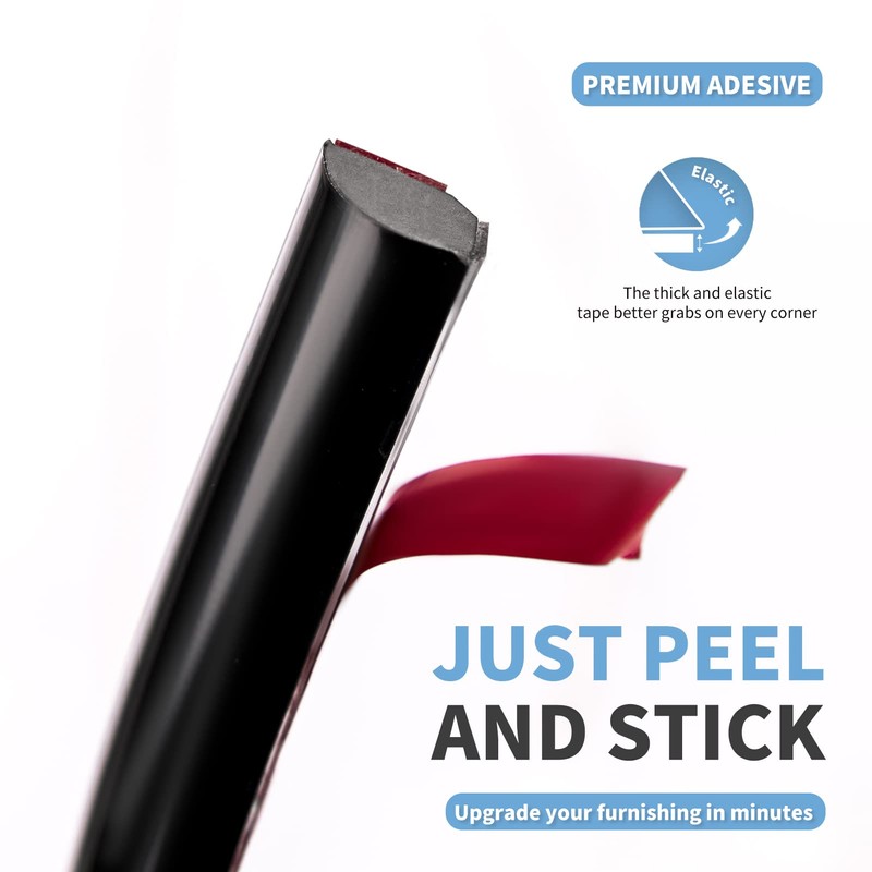 Art3d 10Ft Flexible Trim Caulk Strip, Peel and Stick Trim