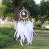 Natural Agate Dream Catchers 7 Chakra Crystal Gemstone Dream Catcher