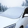 NEWUPZSI Windshield Magnetic Snow Cover Car Windshield Cover 147 x126CM