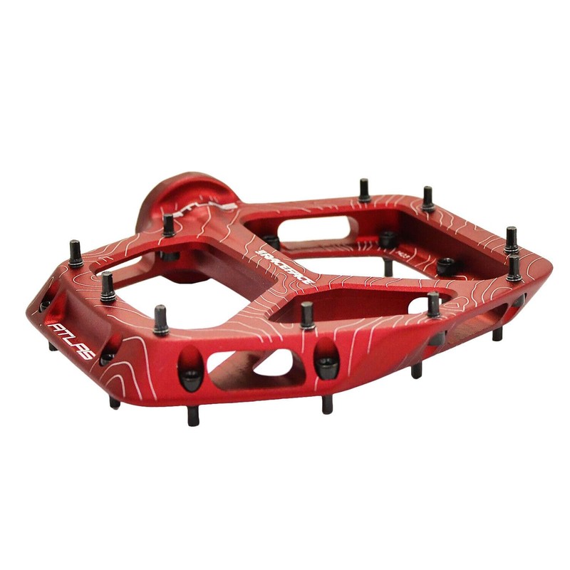 RaceFace Atlas Bike Platform Pedals, Red, RF2948