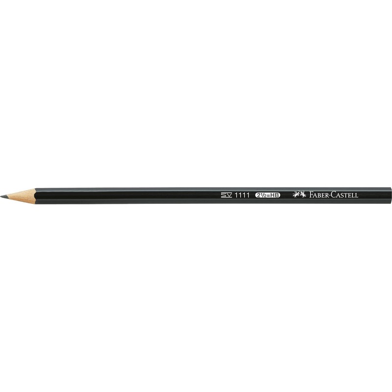 Faber-Castell 111183 Exam Pencil Set with Three Pencils 1111 HB