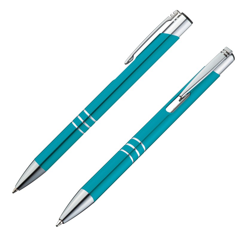 Libetui Pack of 10 High-Quality Metal Ballpoint Pens Colourful Ballpoint