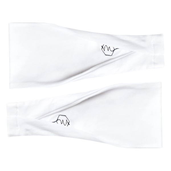 Maven Thread White, Workout Headbands for Women, Wide Headbands for