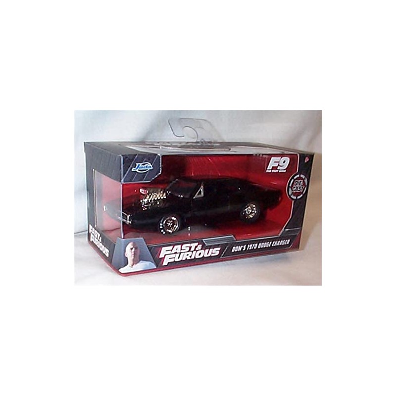 Jada FAST & FURI0US Dom's Dodge Charger 1970 Black F9