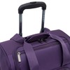 TPRC 15" Smart Under Seat Carry-On Luggage with USB Charging