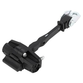 Partuto Door Check Strap Stopper Limiter No.3551472 - for Opel Grandland A18 2017-On Metal Black - 1 Pc