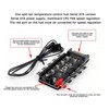 PC Chassis Fan Hub CPU Cooling Hub 10 Port 12V