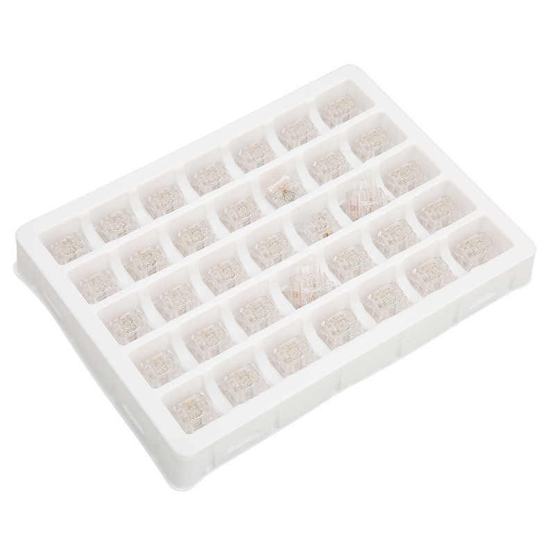 35 Pcs Mechanical Keyboard Switch Linear Dustproof Mute Long Service