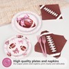 96Pcs Football Party Decorations for Girls, Serves 24