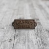 Cast & Timber Co. Bullshit Corner Cast Iron Sign Rustic