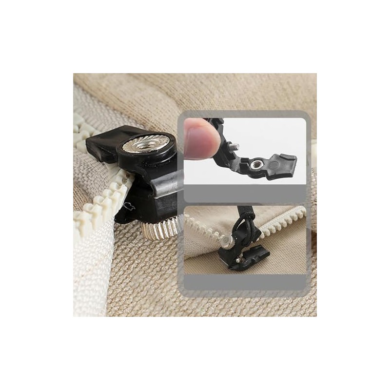 30Pcs Zipper Puller Replacement, Zipper Repair Kit, Removable Zipper Repair