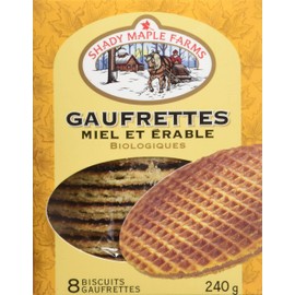 Citadelle Organic Honey and Maple Cookie Waffles, 240g