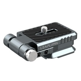 Leaplumin Folding L Shaped Bracket, Lightweight Design, Portrait & Landscape, Tripod & Stabilizer Compatible, Quick Release Plate Accessories