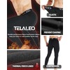 5 Pack Men's Thermal Compression Pants Fleece Lined Sports Tights
