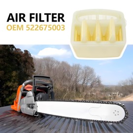 SG Store Chainsaw Air Filter Assy Replacement Parts Compatible with Husqvarna 562XP Accessories 522675003 522 67 50-03 Air Filter Replaces