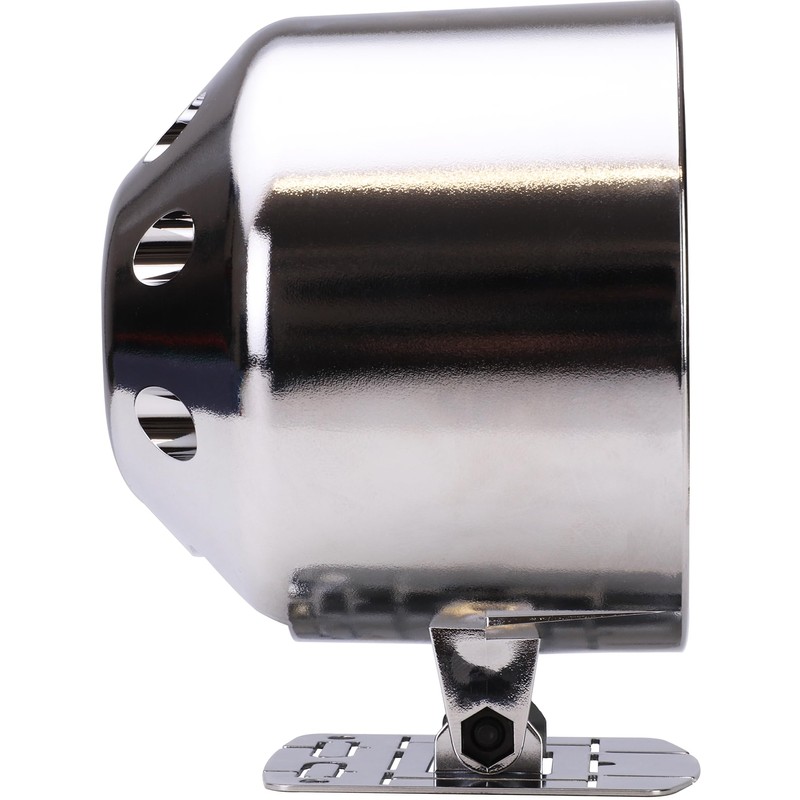 RACETECH Universal 85mm 3-3/8" Chrome Single Gauge Dashboard Pod Mounting