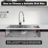 Stainless Steel Sink Grid and Protectors for Bottom of Kitchen