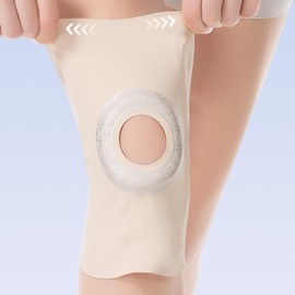 Knee Brace - Adjustable Shock-Absorbing Padding Support Brace - Breathable Non-slip Comfortable Protector Stabilizer for Injury Prevention & Recovery During Sports