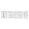 8Pcs Router Bit Groove Cutter Bit Set T Shape Wood