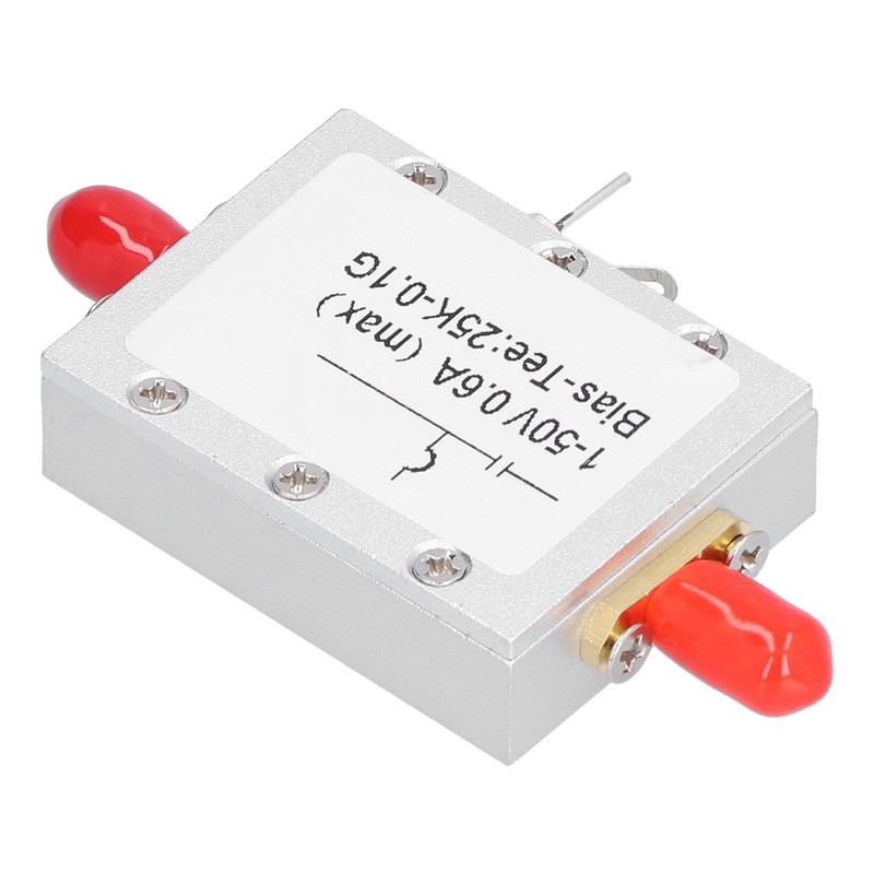 RF Isolated Capacitor Bias Tee Blocker Electronic Components 25K‑100MHz DC