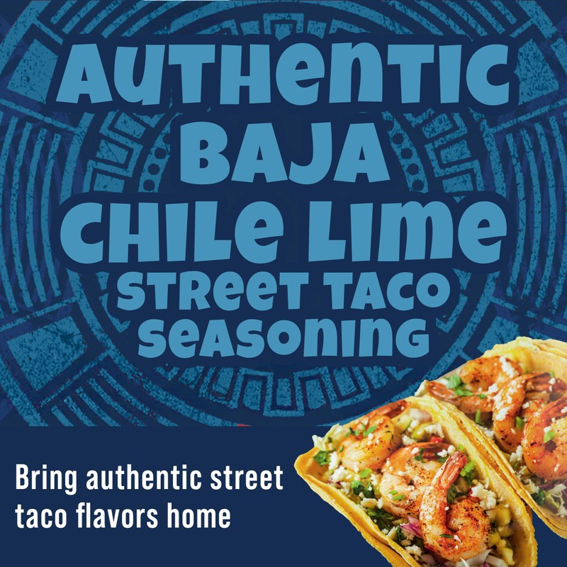 Ortega Street Taco Seasoning Mix, Chili Lime, 1 Ounce (Pack