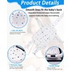 KGDUYC Baby bath net, baby bath insert, shower net, adjustable
