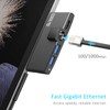 Surface Pro USB 3.0 Mini DP Hub Adapter, mbeat Edge