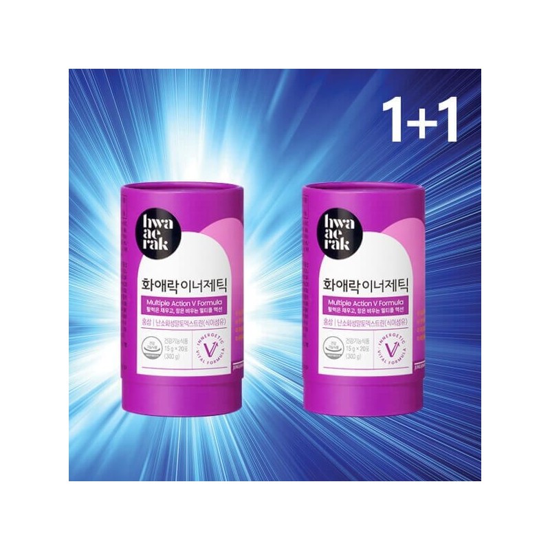 Jeonggwanjang CheongKwanJang Hwaerak Innerjet 20 sachets / 정관장 화애락 이너제틱