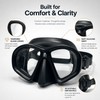 Snorkeling Diving Mask for Clear Underwater View – Anti-Fog Tempered