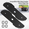 EB-007 Edge Hog Heavy-Duty Edger Replacement Blade Compatible with Black