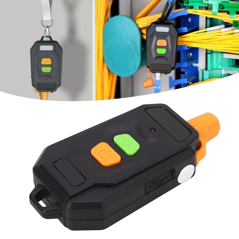 Visual Fault Locator Mini Rechargeable Red Light Pen Tester Optic