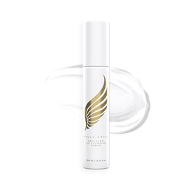 Suero voluminizador de labios con colágeno vegano, vitamina E, péptidos, hidratante, para labios con un aspecto más voluminoso, combate las arrugas,