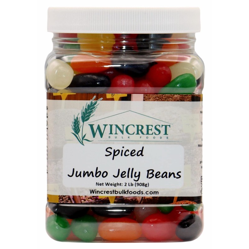 WinCrest Jumbo Jelly Beans || Gummy Candy - 2 Lb