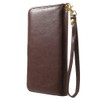 DFV mobile - Crazy Horse Synthetic Leather Wallet Case with